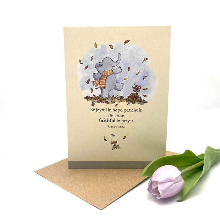 Faithful Elephant Card