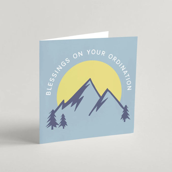 Blessings on Your Ordination Greeting Card and Envelope