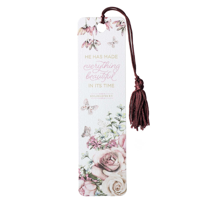 Everything Beautiful Tassel Bookmark