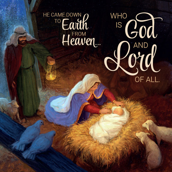 He Came Down Charity Christmas Cards (pack of 10)