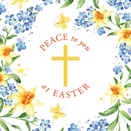 Compassion Charity Easter Cards: Easter Peace (5 pack)