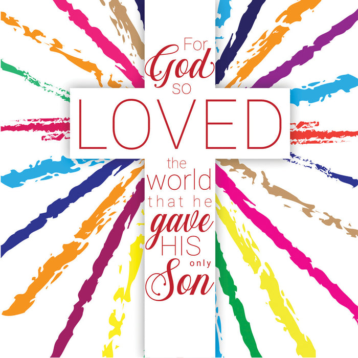 For God So Loved the World Easter Cards (pack of 5)