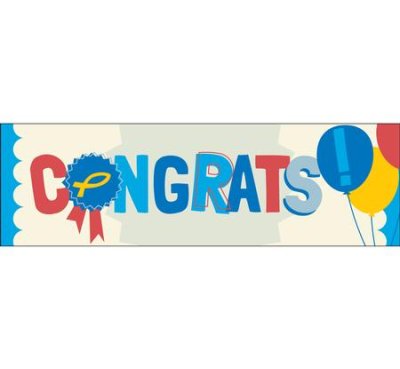 Congratulations Bookmark (Pack of 25)