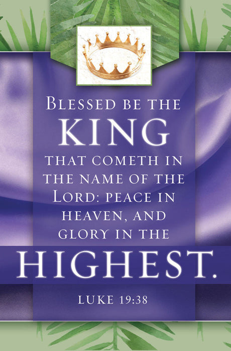 Glory In The Highest Bulletin (Pack of 100)