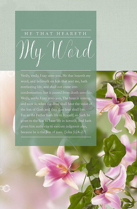 He That Heareth My Word Bulletin (Pack of 100)