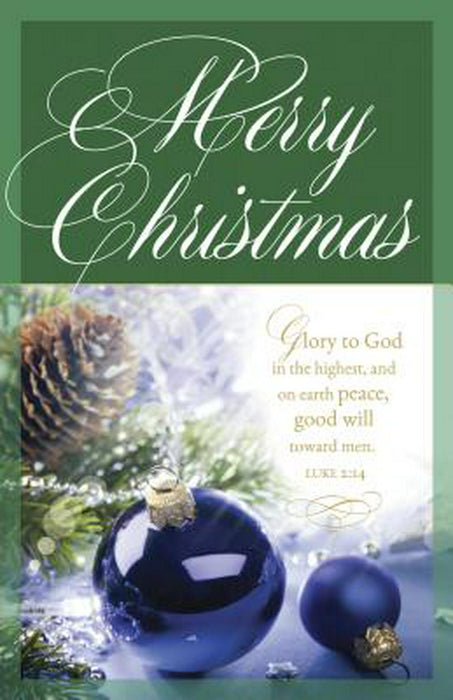 Glory To God Bulletin (Pack of 100)