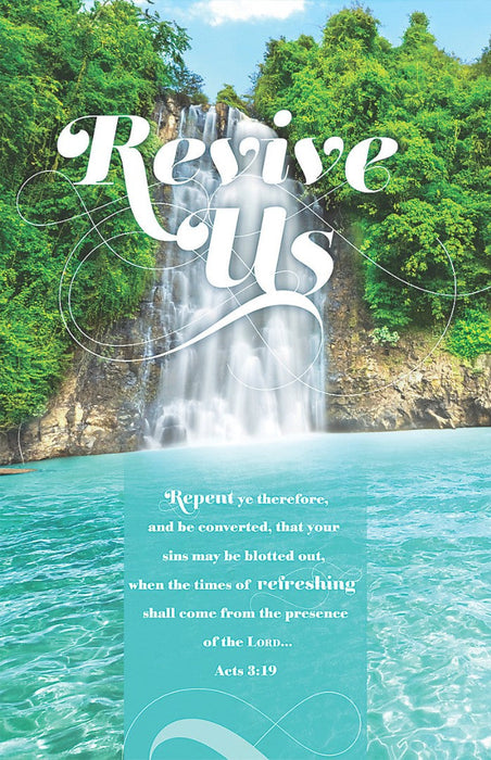 Revive Us Bulletin (Pack of 100)