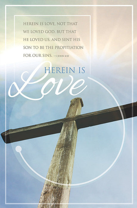 Herein Is Love Bulletin (Pack of 100)