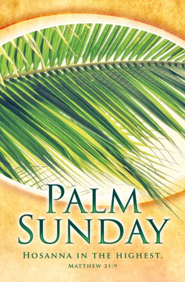 Palm Sunday Hosanna in the Highest Bulletin (Pack of 100) — Aslan ...