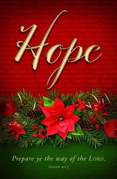 Hope Advent Bulletin (pack of 100)