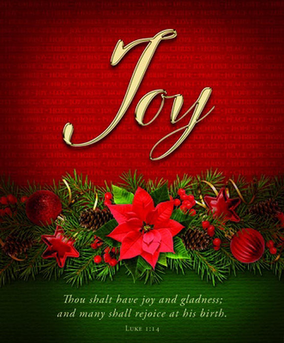 Joy Advent Large Bulletin (pack of 100)