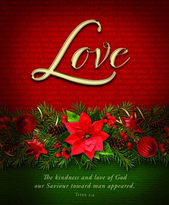 Love Advent Large Bulletin (pack of 100)