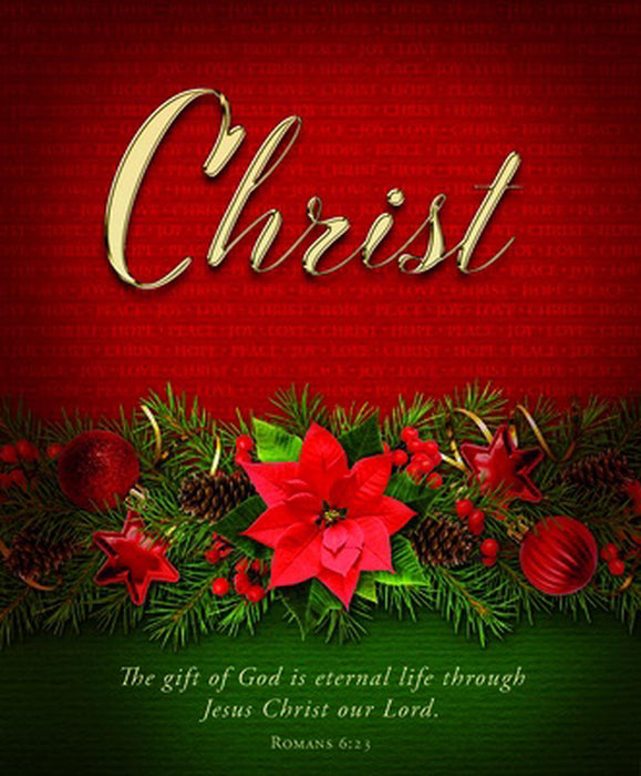 Christ Advent Large Bulletin (pack of 100)