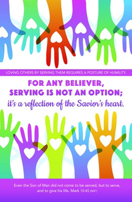 Mark 10:45 Bulletin (pack of 10)
