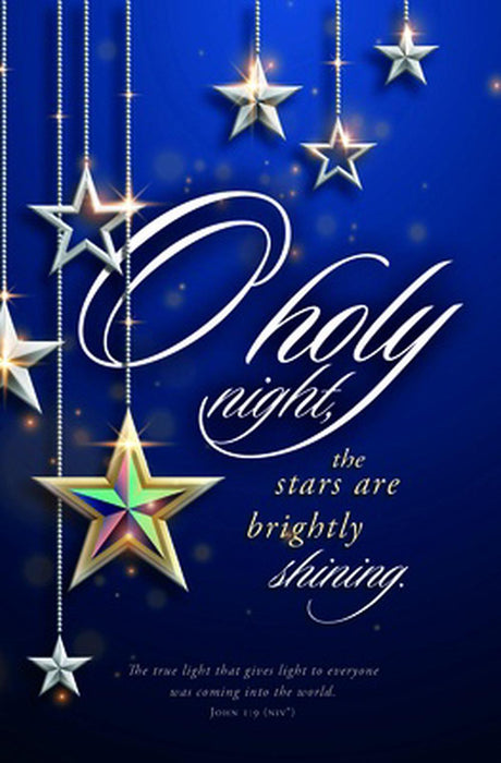 O Holy Night Christmas Bulletin (pack of 100)