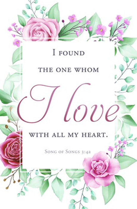 I Found the One Wedding Bulletin (pack of 100)