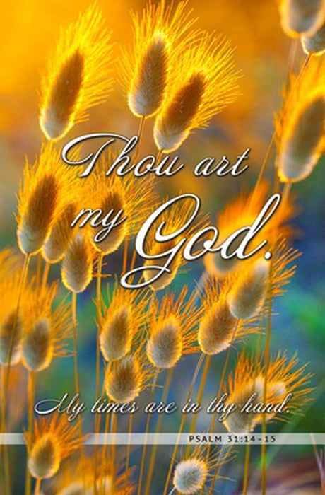 Thou Art My God Bulletin (pack of 100)