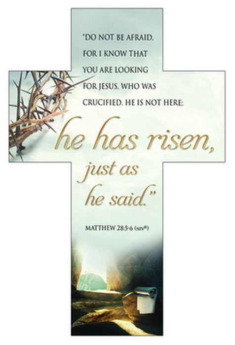 He Has Risen Bookmark (pack of 25)