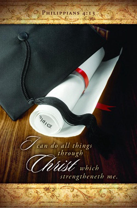 I Can Do All Things Graduation Bulletin (pack of 100)