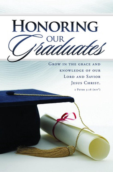 Honoring Our Graduates Graduation Bulletin (pack of 100)
