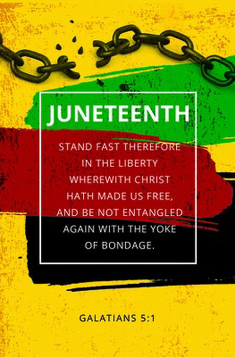 Juneteenth Heritage Bulletin (pack of 100)