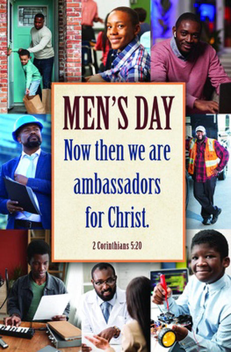 Men's Day Bulletin (pack of 100)
