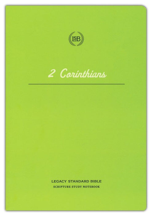 LSB Scripture Study Notebook: 2 Corinthians