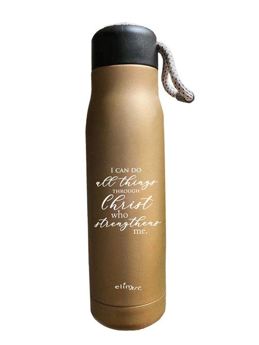 I Can Do All Things Flask Bottle