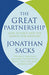 The Great Partnership Paperback Book - Jonathan Sacks - Re-vived.com