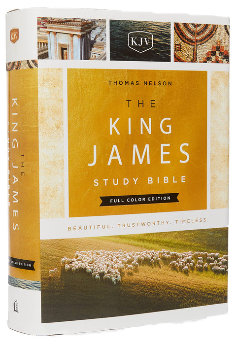 KJV Study Bible, The, Cloth Over Board, Full-Color Ed.