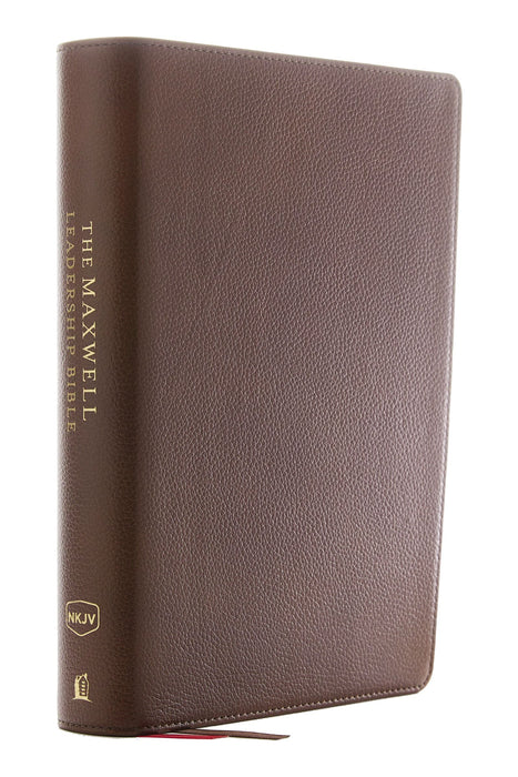 NKJV Maxwell Leadership Bible, Brown, Comfort Bible