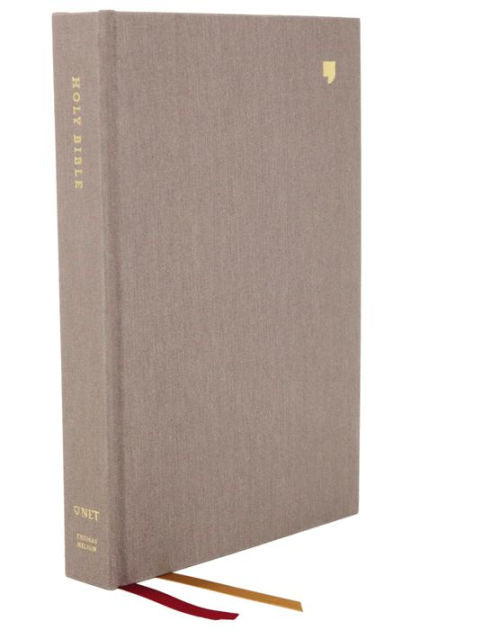 NET Thinline Bible, Gray, Comfort Print