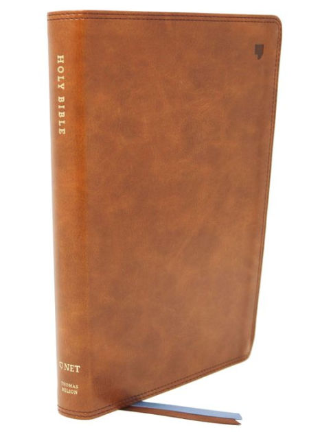 NET Thinline Bible, Brown, Indexed, Comfort Print