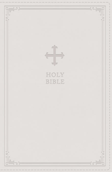 NRSV Catholic Bible, White, Comfort Print