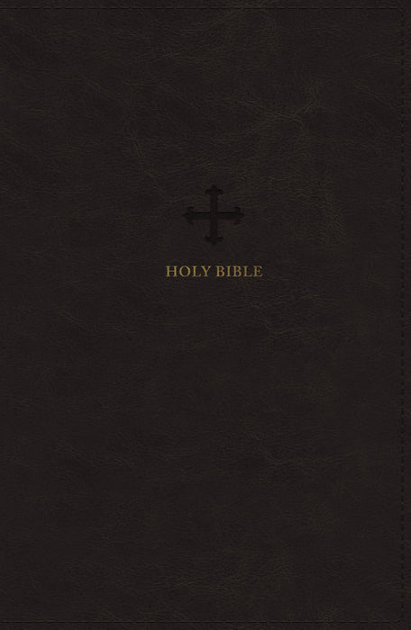 NRSV Large Print, Catholic Bible, Black, Comfort Print