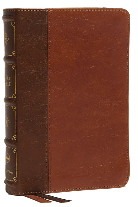 NKJV Compact Bible, MacLaren Series, Brown Comfort Print