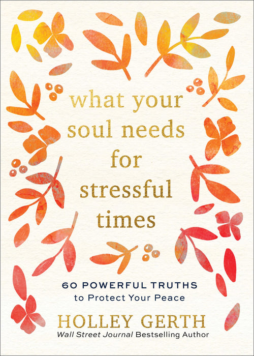 What Your Sould Needs for Stressful Times