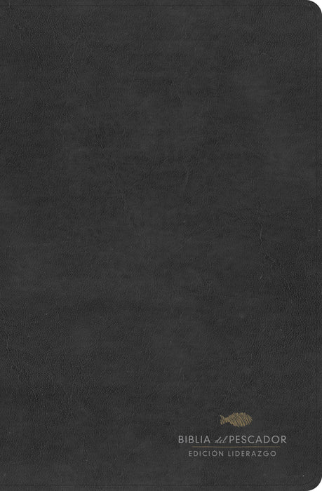 RVR 1960 Biblia del Pescador: Edición liderazgo, negro símil