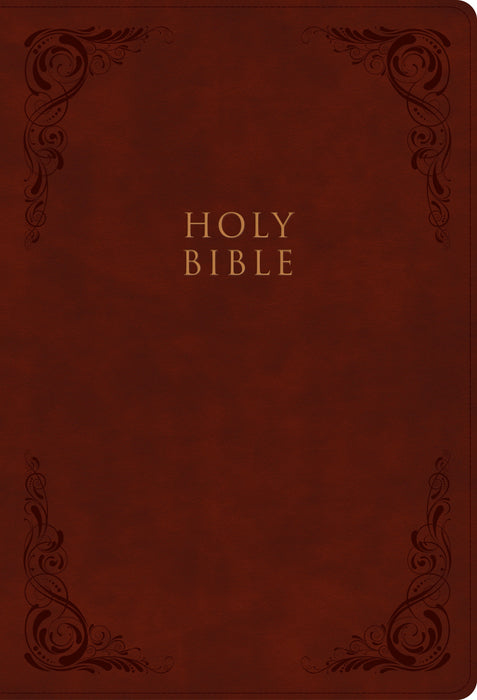 CSB Super Giant Print Reference Bible, Burgundy LeatherTouch