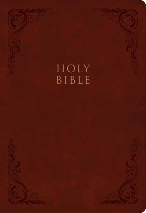 KJV Super Giant Print Reference Bible, Burgundy LeatherTouch