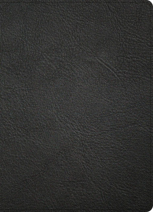 CSB Study Bible, Holman Handcrafted Collection, Premium Black