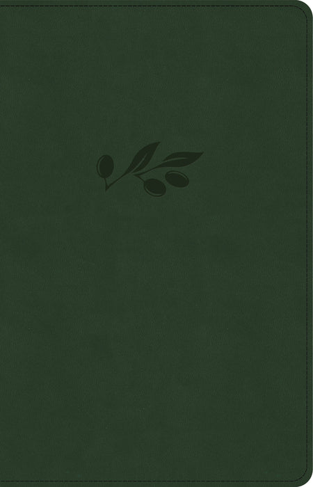 NASB Large Print Personal Size Reference Bible, Olive