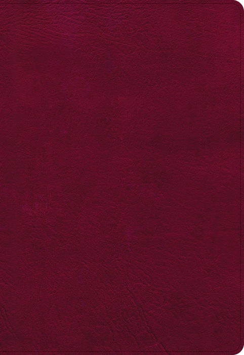 NASB Super Giant Print Reference Bible, Burgundy