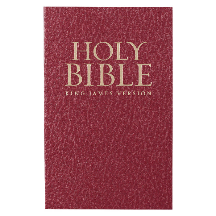 KJV Gift & Award Bible, Burgundy