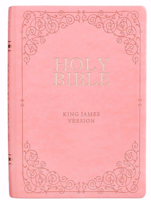 KJV Giant Print Bible, Pink