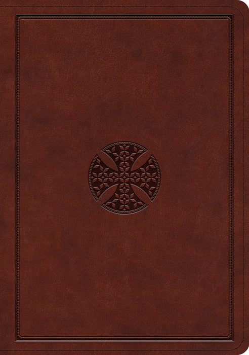 ESV Journaling Bible, Interleaved Edition, Mahogany