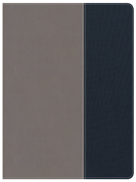 CSB Apologetics Study Bible for Students, Gray/Navy Leathertouch