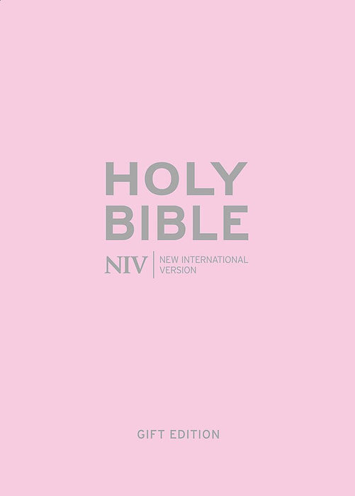 NIV Pocket Pastel Pink Soft-Tone Bible