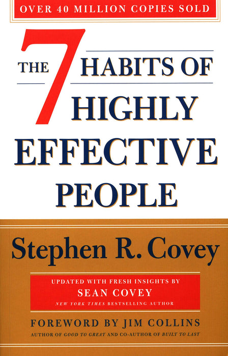 The 7 Habits Of Highly Effective People Anniversary Edition Paperback Book