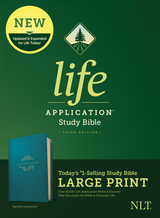 NLT Life Application Study Bible, Third Edition, Large Print